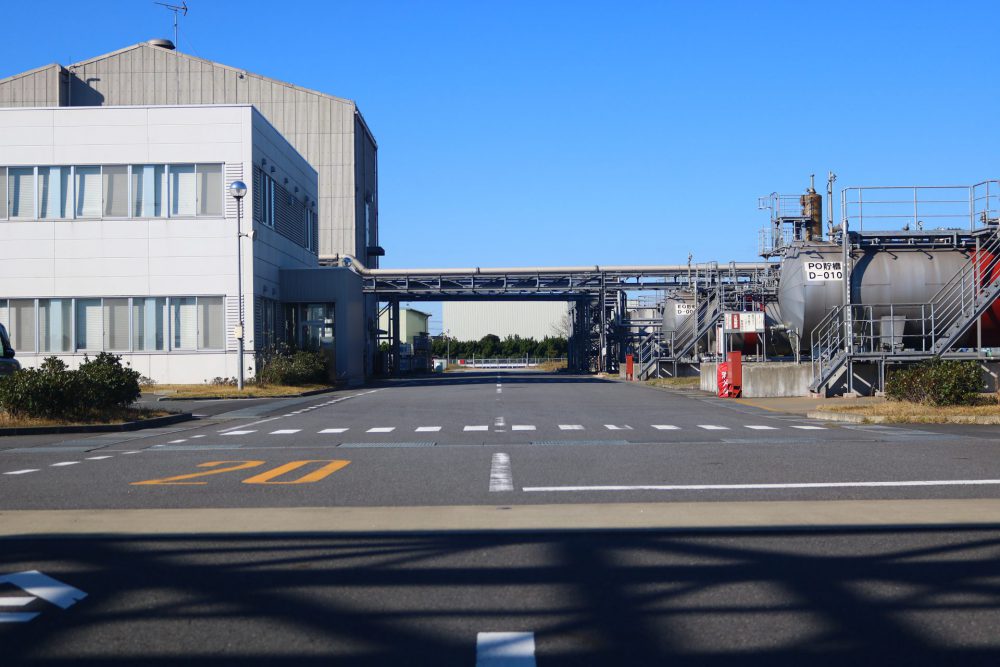 鹿島工場　正面入り口